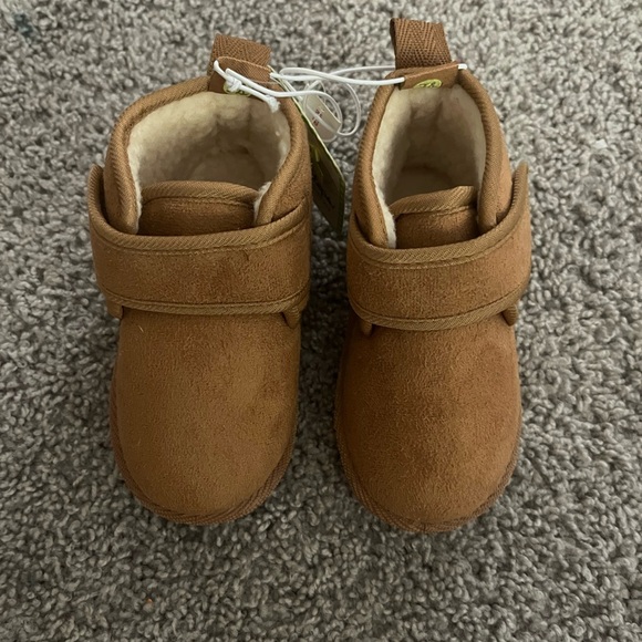 First Steps Other - First steps baby slip on strap moccasins size 7